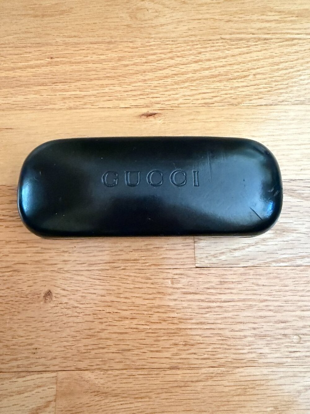 Gucci Sunglasses Eye Glasses Hard Black Clam-Shell Case Only
